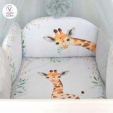 Дитячий постільний комплект Veres Giraffe 6 одиниць